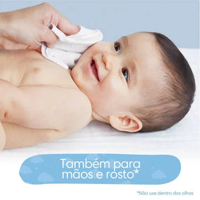 Lenços Umedecidos Pampers Cuidado De Bebê Leve 4 Pague 3 Com 48 Unidades