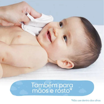 Lenços Umedecidos Pampers Cuidado De Bebê Leve 4 Pague 3 Com 48 Unidades