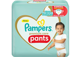 Fraldas Pampers® Premium Care Pants 86 PCS