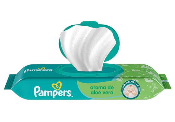 Lenços Umedecidos Com Cheirinho De Aloe Vera