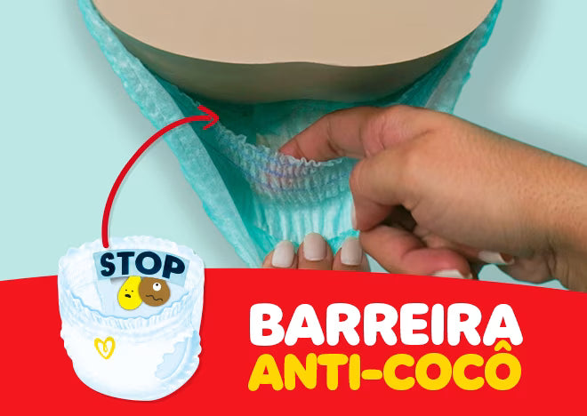 Fraldas Pampers® Premium Care Pants 86 PCS