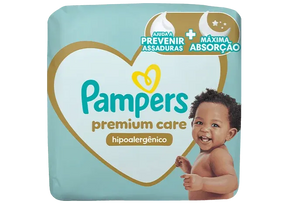 Fraldas Pampers® Premium Care